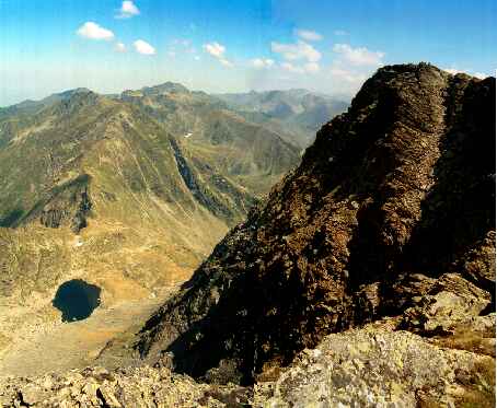 Widok z Cornu C�l�unului