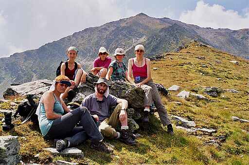 W drodze na Par�ngul Mare (2519 m)