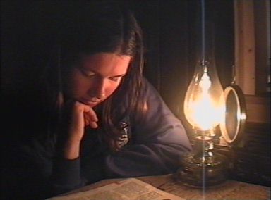 Ania w chacie T&eacute;ryho