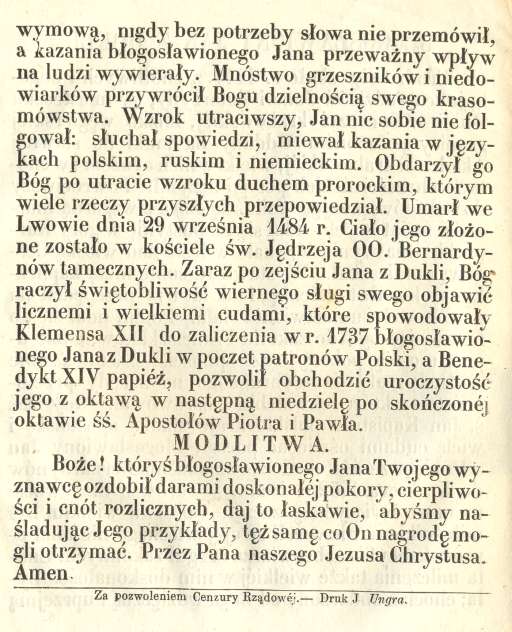 Bogosawiony Jan z Dukli