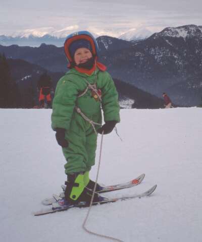 Czteroletnia Ola w Niskich Tatrach